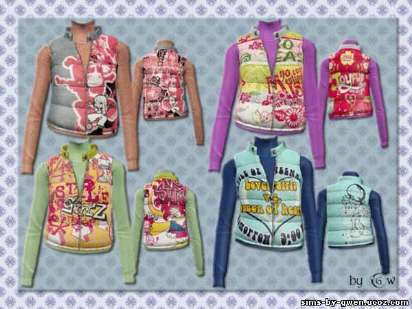 tf top vest puffy_quilted_by GW_4 items